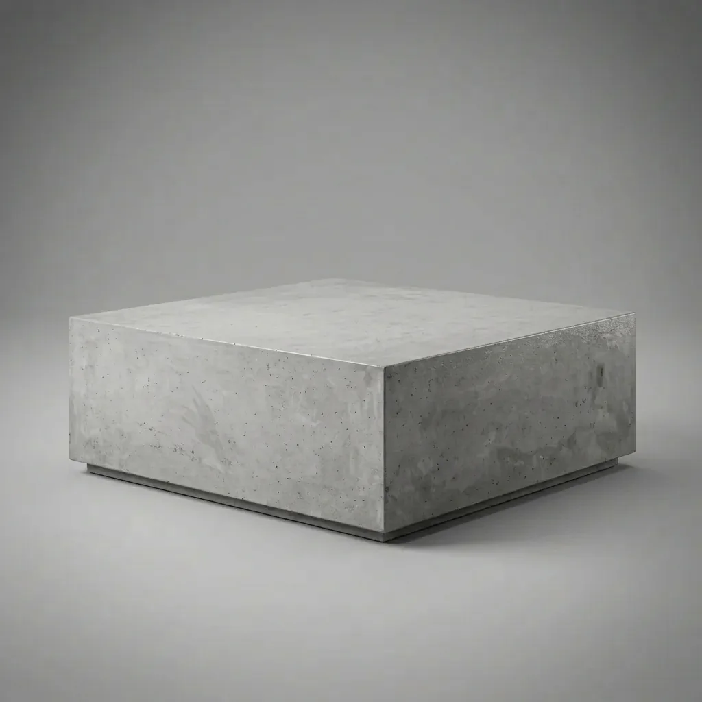 Beton Sehpa Kares
